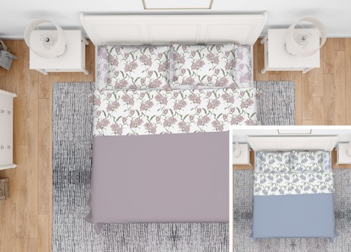 Completo lenzuola set letto - set, in