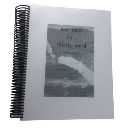 New water for thirsty world - for,