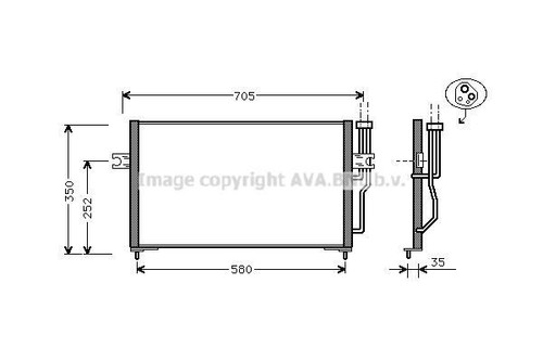 Condensatore radiatore aria - condensatore,