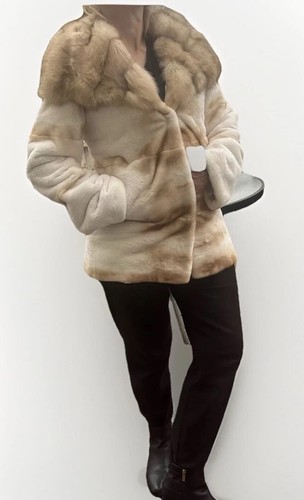 Cappotto giacca pelliccia