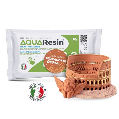 Aqua resin terracotta roma - aqua,