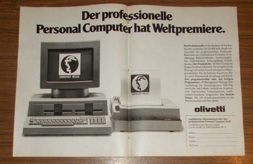 Rara pubblicità olivetti - rara, m20