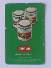 CALENDARIO PINTURAS DURAVAL