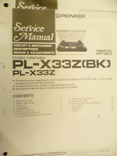 Pioneer PL-X33Z (BK), PL-X77Z