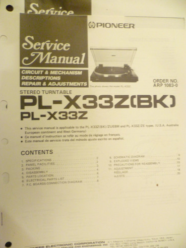 Pioneer x33z pl - (bk),, pl-x77z