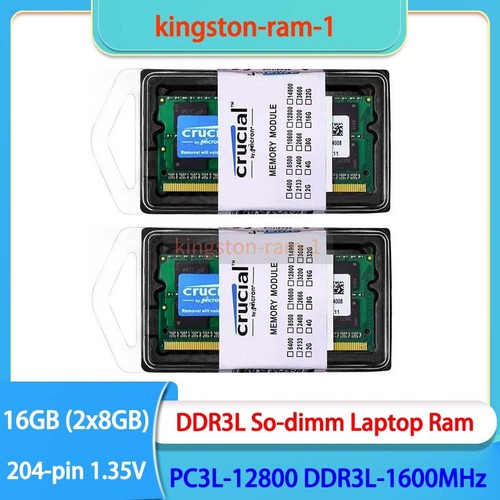 Crucial 2x8 gb ddr3l - 2x8,