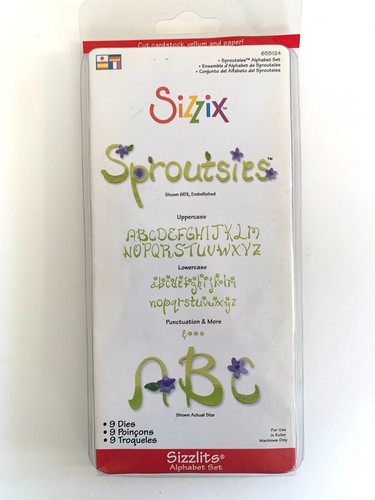 Sizzix sproutsies die - 9,