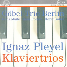 Ignatz Pleyel KLAVIERTRIOS Göbel-Trio Berlin | exzellent (C7219)