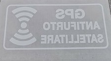 Adesivi Sticker Auto antifurto