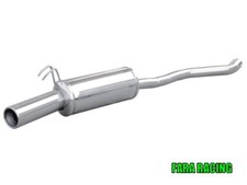 Posteriore con uscita diam.80 INOXCAR per FIAT BARCHETTA - art. FIBA.01.80