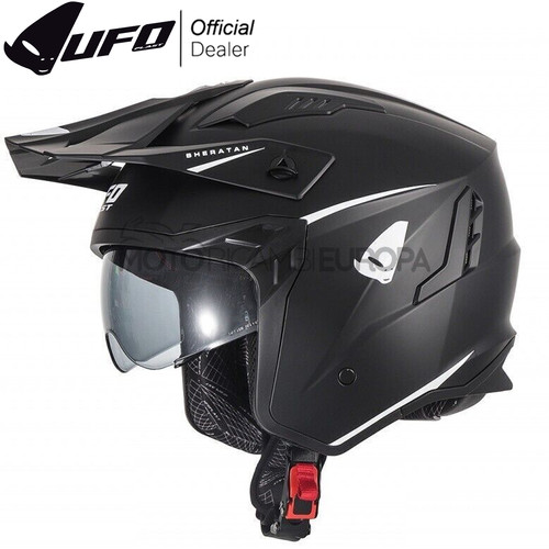 Casco jet ufo sheratan nero - ufo,