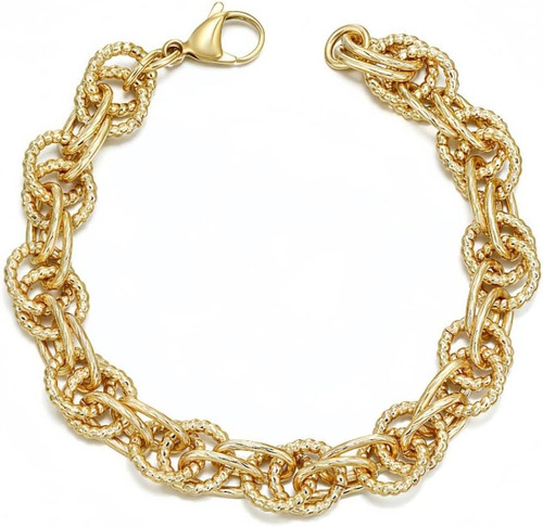 Bracciale catena doppia - bracciale,
