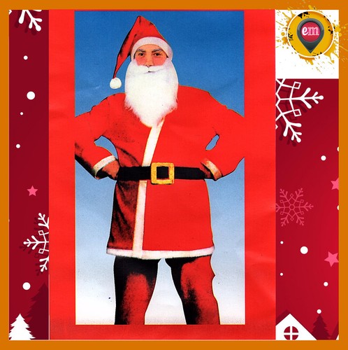 Costume babbo natale santa - costume,