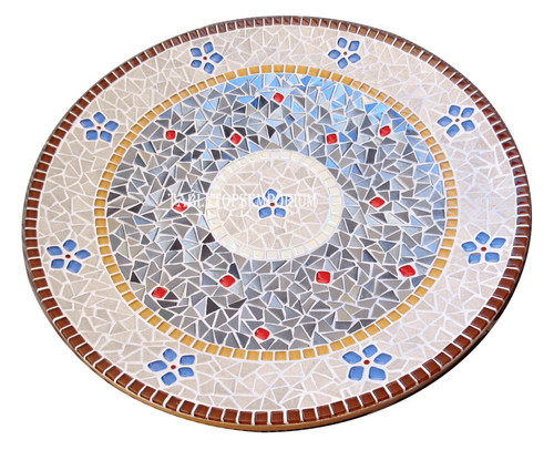 Tavolino caffè rotondo - caffè, 48"
