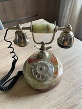 Telefono d'epoca in marmo