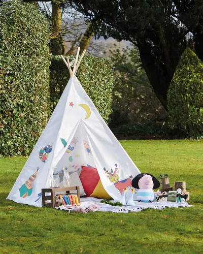 Grande tenda indiana per