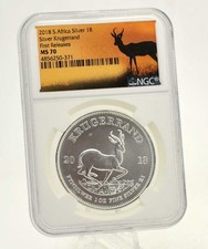 1 oz argento Krugerrand 2018