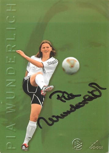 Autografo pia wunderlich - autografo,