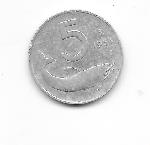 1954 lire repubblica - 5,