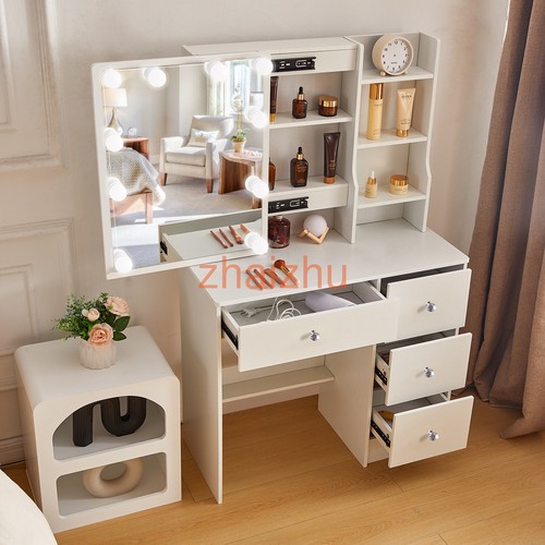 Tavolo trucco bianco con - da,