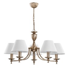 Lampadario tessuto metallo