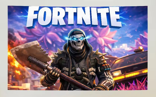 Fortnite flag 3x5 - flag,
