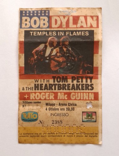 Bob dylan biglietto concerto - dylan,