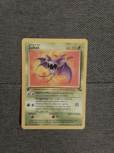 Card pokemon zubat - zubat,
