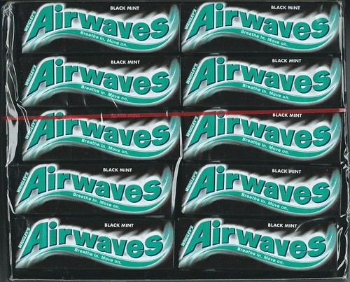 30x wrigleys airwaves black - airwaves,
