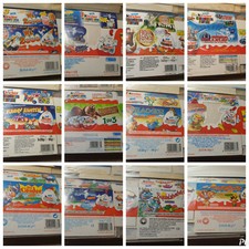 KINDER SORPRESA FERRERO TRIPACK SCATOLA VUOTA DA 3 OVETTI 3-PACK ITALIA ESTERO