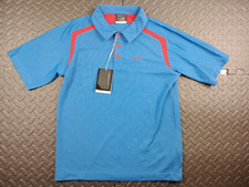 Polo Nike Golf Fit blu secco