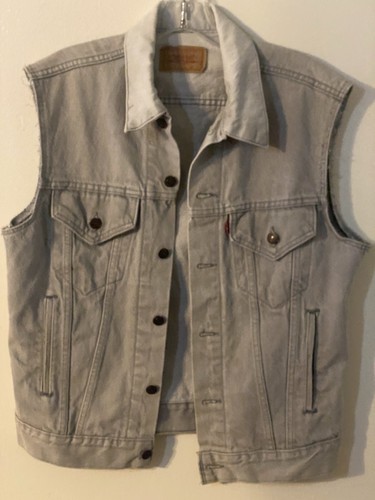 Gilet camionista denim - , uomo