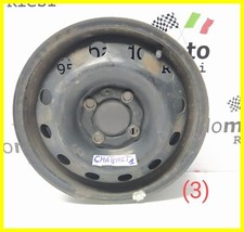 CERCHIO RUOTA IN ferro raggio 13 MICROCAR CHATENET BAROODER media  SPEEDINO CH22