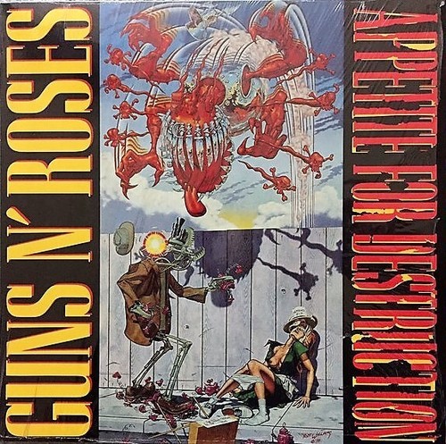 Guns roses appetite for - n',