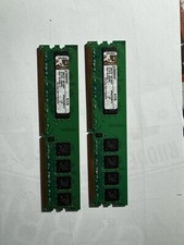 2x RAM Kingston 1gb DDR1 PC3200 400MHz DIMM 184-Pin Desktop Memory