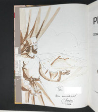 HERVAN - DEDICACE - VOYAGES D'ALIX - PERSEPOLIS - EO ( ETAT MOYEN )