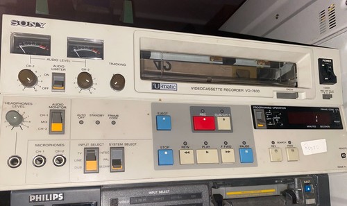 Sony matic videorecorder - sony, u-matic