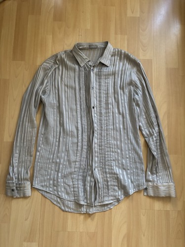 Camicia smoking trasparente