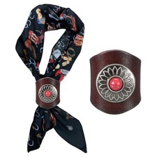 Anello per sciarpa con fiocco