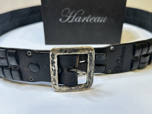 Cintura harteau pelle nera - in,