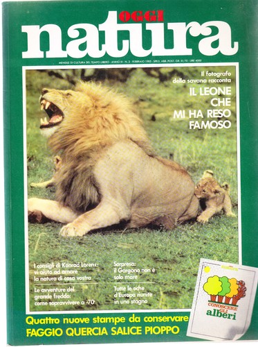 Rivista natura oggi - oggi, 2