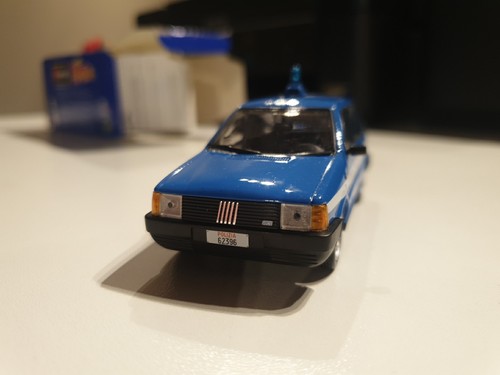Modellino fiat uno polizia - uno-45,