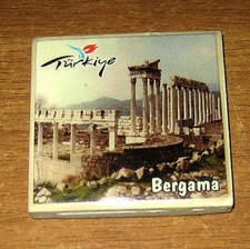 CALAMITA FRIGO BERGAMA TURCHIA in ceramica - fridge magnet