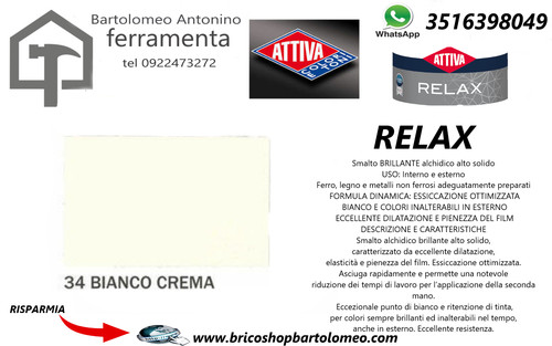 Smalto vivat relax bianco - smalto,