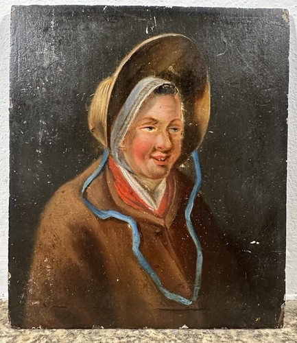 Olio pannello xix - olio, su