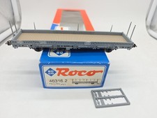 ROCO 46316.2 Carro tipo Ks FS grigio cenere di servizio per treno cantiere