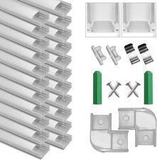 Profilo LED Alluminio Forma U