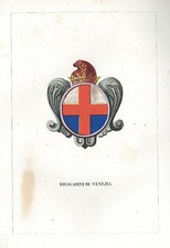 Araldica stemma araldico della famiglia Bragadini di Venezia