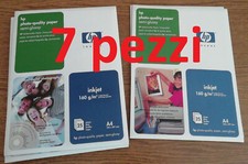 hp photo-quality paper semi-glossy C6984A Carta fotografica HP semi-lucida