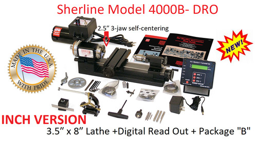 Tornio sherline 4000b dro - 4000b,